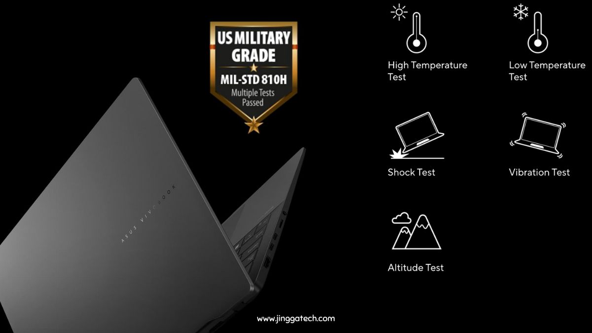 military grade ASUS Vivobook S14 OLED